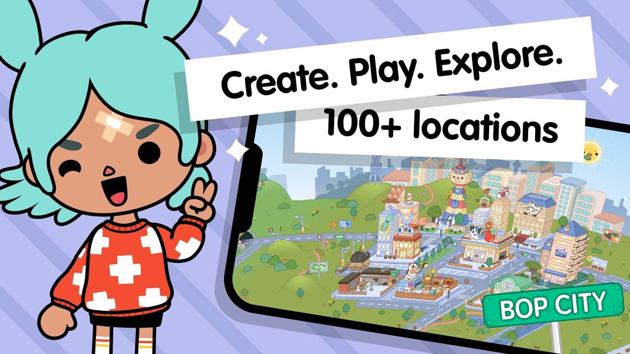 Toca Life World 1.90.1 APK MOD [Menu LMH, Huge Amount Of Money gifts,  Unlocked all, free shopping]