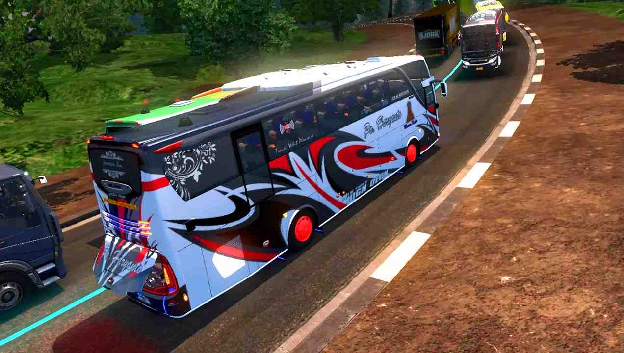 Bus Simulator Indonesia 4.2 APK MOD [Huge Amount Of Money fuel, all cars unlocked, No ads]