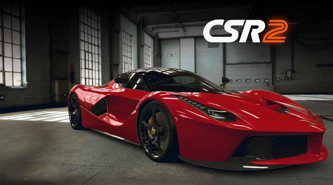 CSR Racing 2 5.0.0 APK MOD [Menu LMH, Huge Amount Of Money gold keys, all cars unlocked]