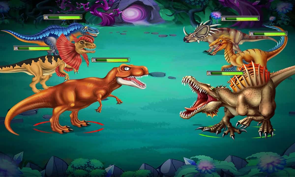 Game Dino Battle 