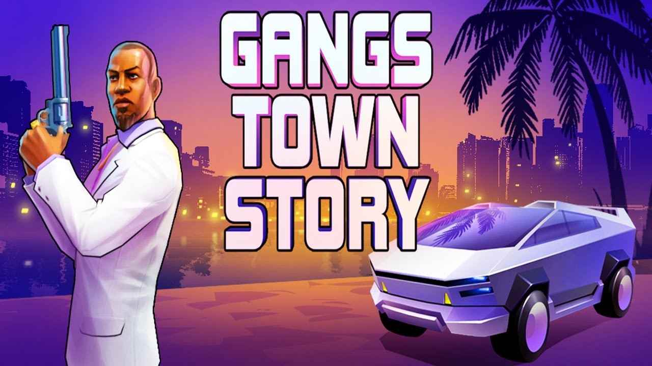 Gangs Town Story 0.29.3 APK MOD [Menu LMH, Onehit, Lượng Tiền Rất Lớn, Mua sắm, Bất Tử]