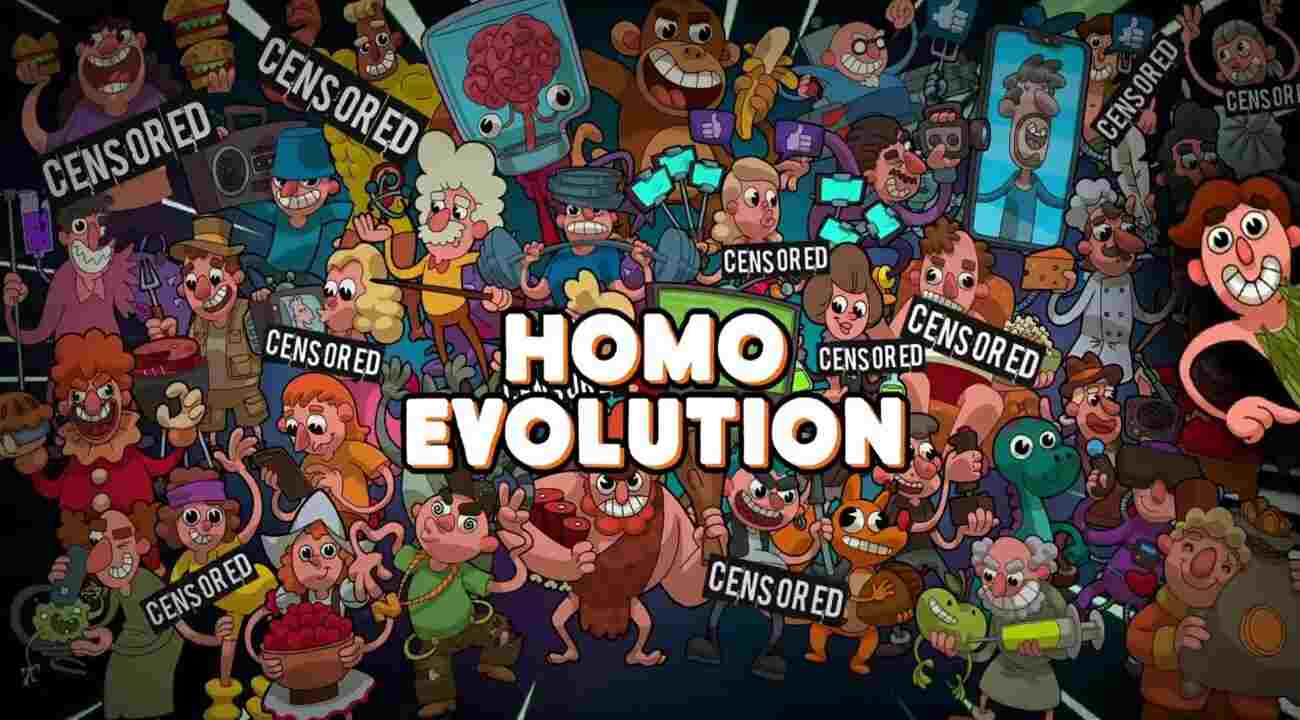 Homo Evolution 1.6.6 APK MOD [Huge Amount Of Money]
