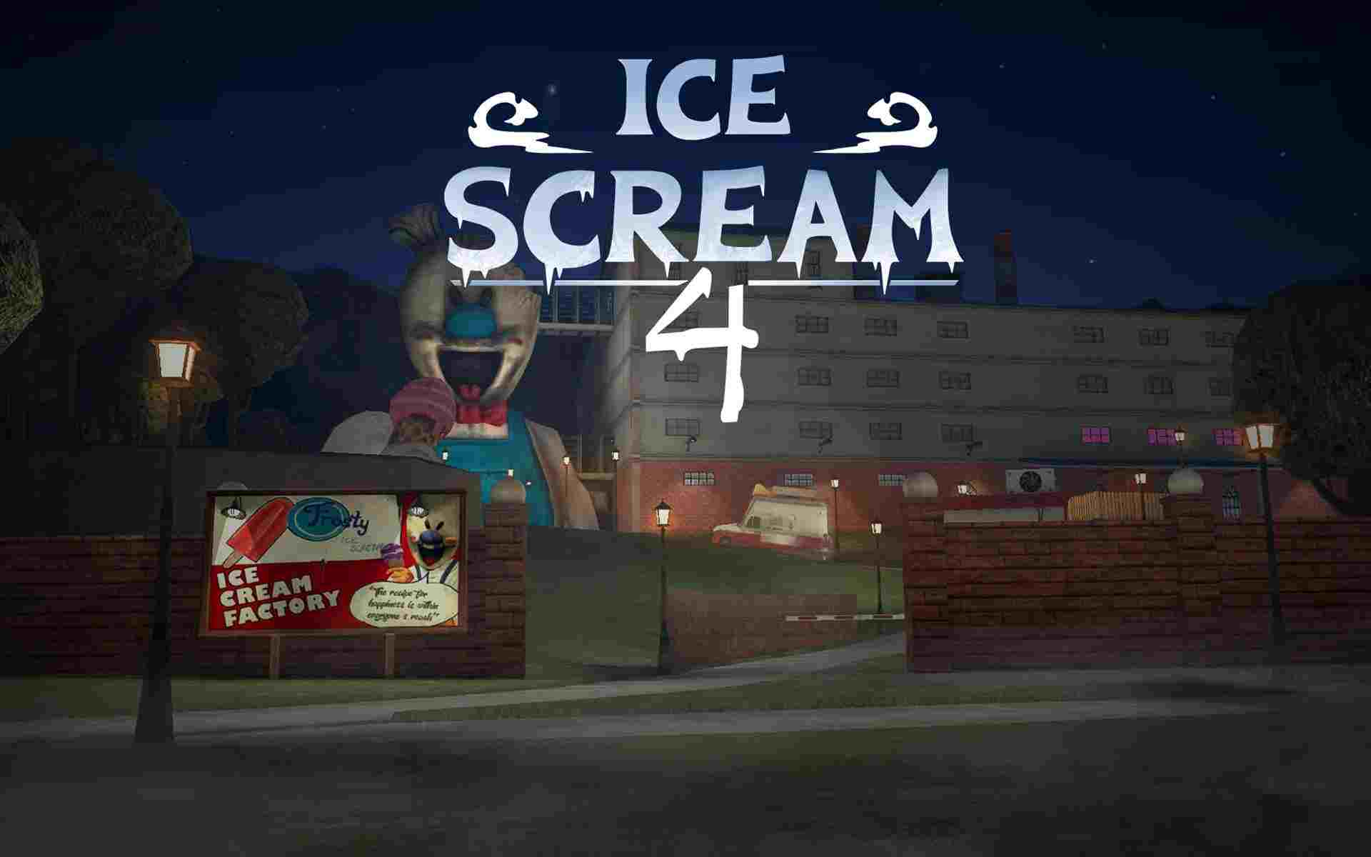 Ice Scream 4 1.2.5 APK MOD [Menu LMH, Lượng Lớn Đạn/Bẫy]