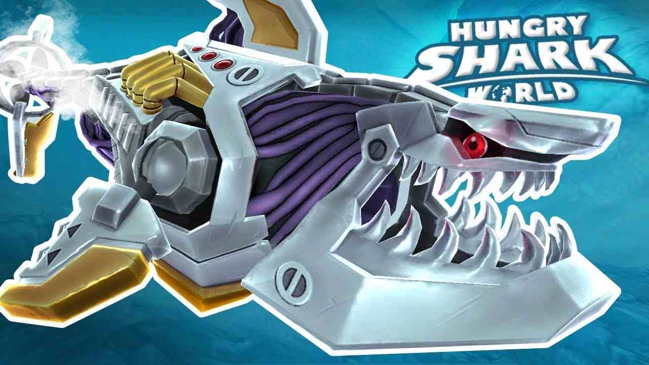 Robot Shark 3.3.8 APK MOD [Menu LMH, Lượng Tiền Rất Lớn, Đá Qúy, Điểm Nâng Cấp]
