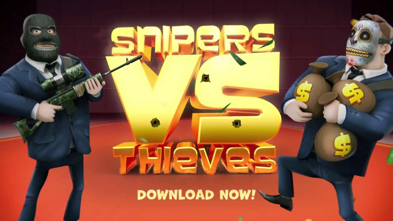 Snipers vs Thieves 2.14.40983 APK MOD [Lượng Tiền Rất Lớn, đạn, onehit, marker]