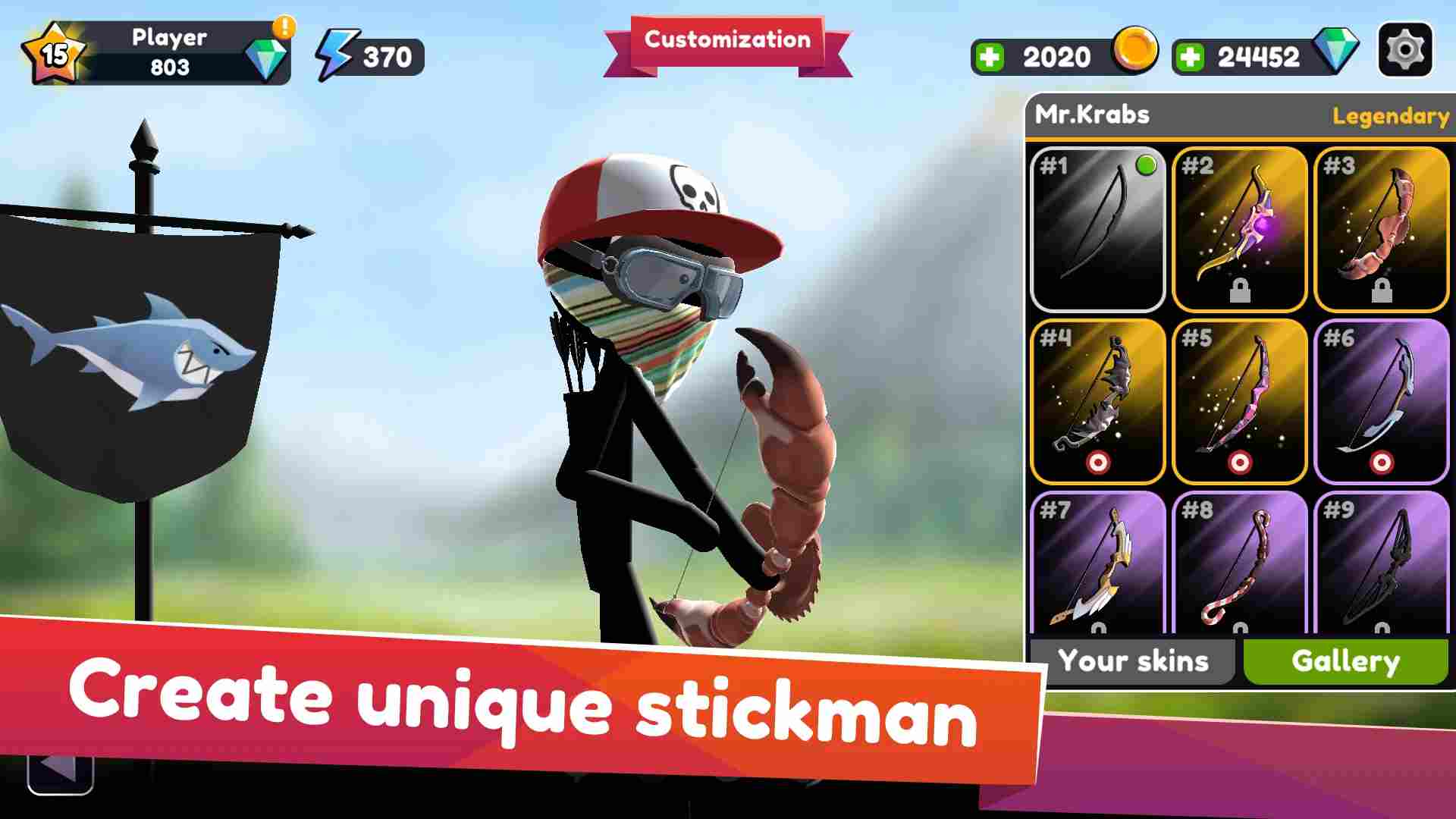 Stickman Archer Online 