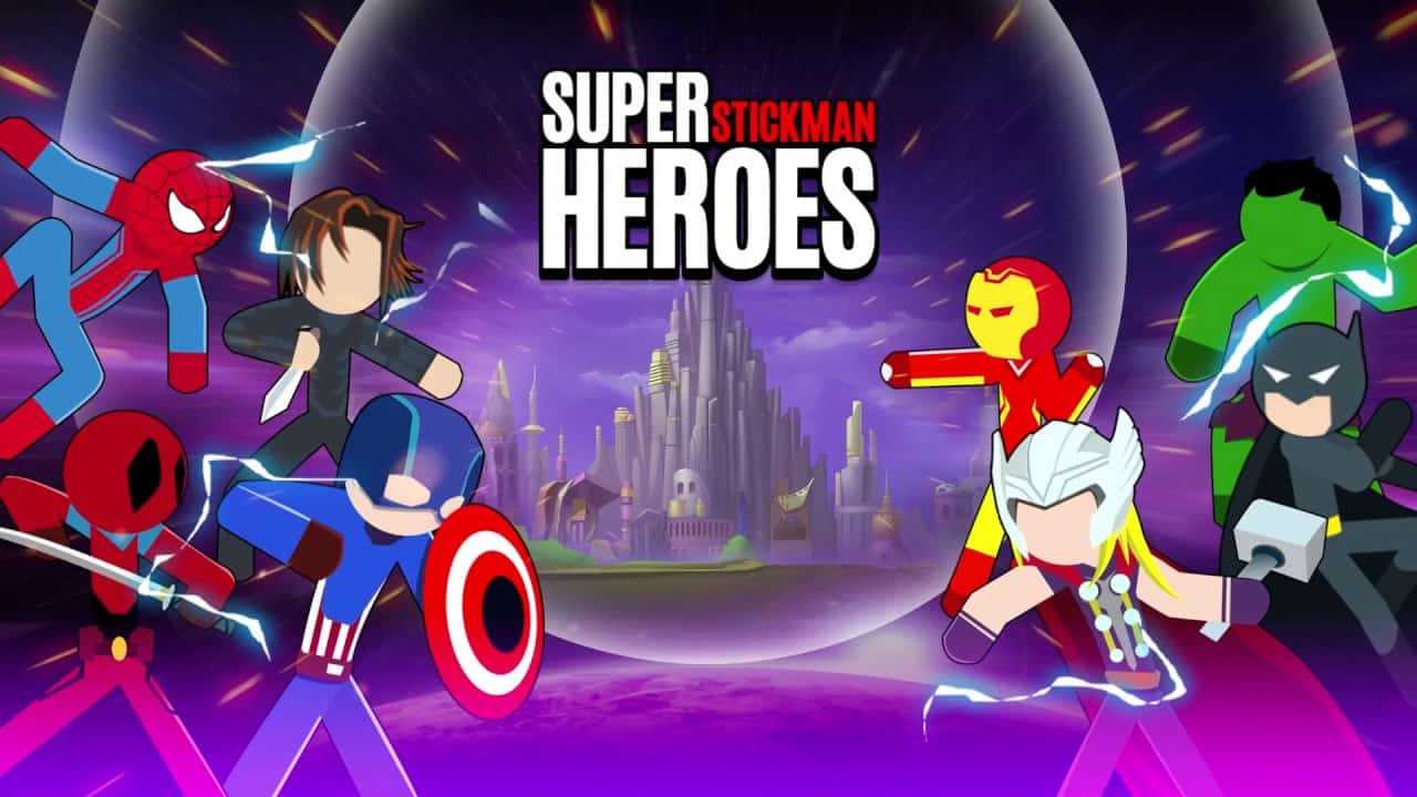 Super Stickman Heroes Fight 4.0 APK MOD [Menu LMH, Lượng Tiền Rất Lớn, Sở Hữu]