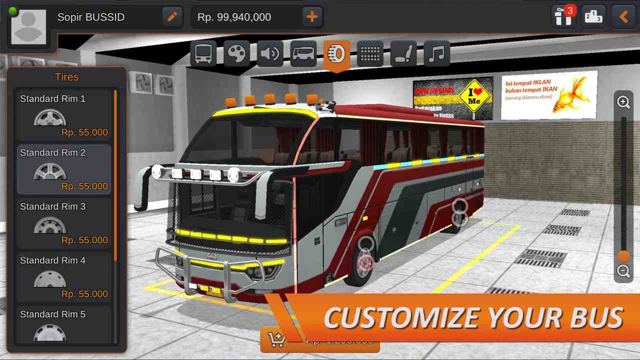 Tai Bus Simulator Indonesia Mod