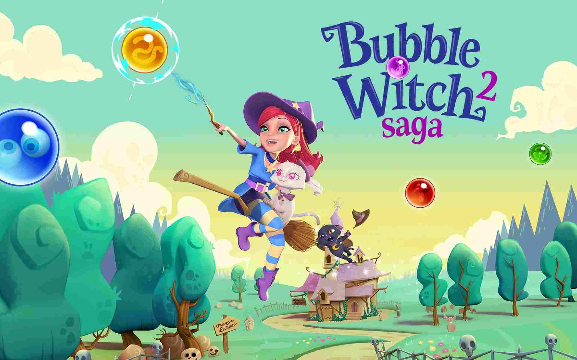 Bubble Witch 2 Saga 1.162.0 APK MOD [Lượng Lớn Gia Tốc/Lượt Chơi]