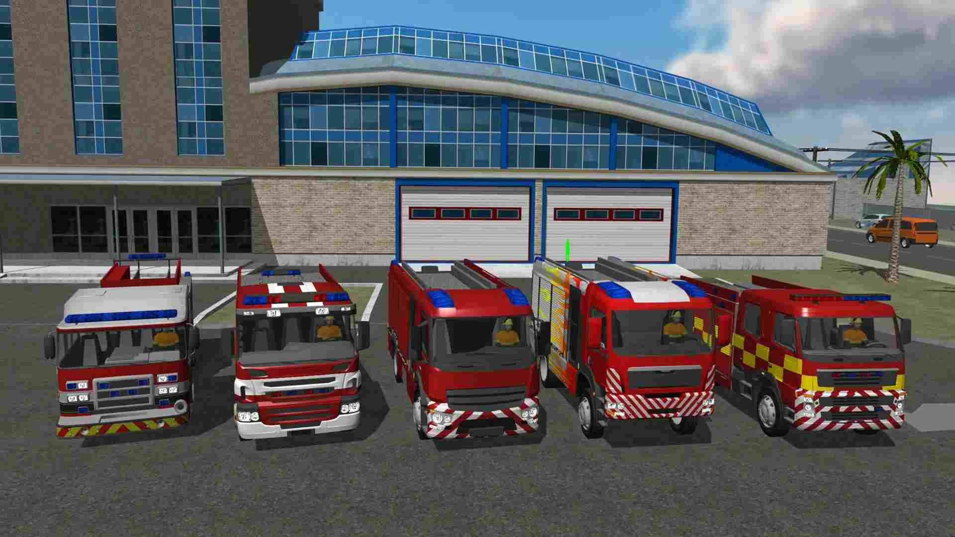 Fire Engine Simulator 1.4.10 APK MOD [Lượng Tiền Rất Lớn]