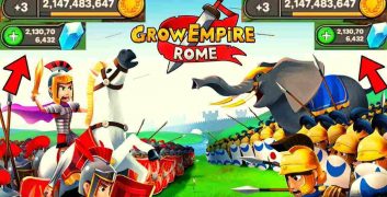 Grow Empire: Rome Hack 1.45.3 APK MOD [Menu LMH, Huge Amount Of Money gems, max level, free shopping] image