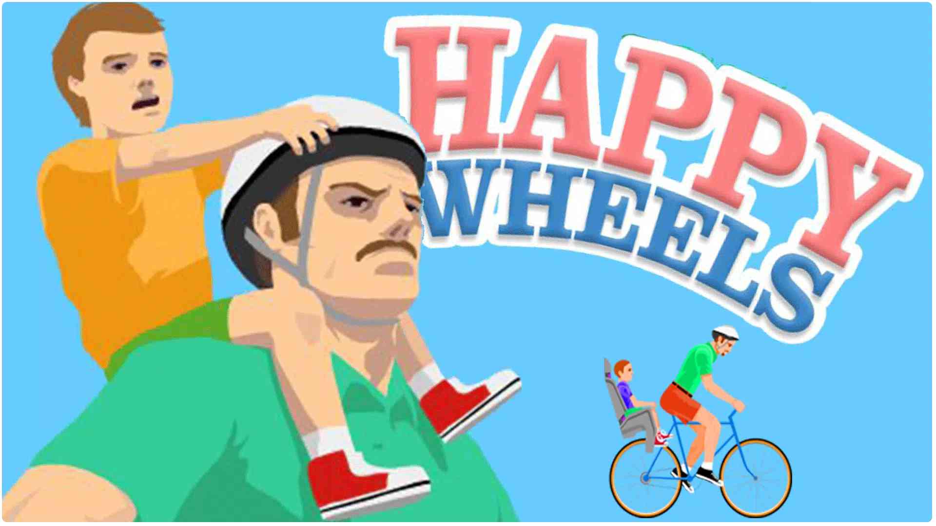 Happy Wheels 1.1.2 APK MOD [Menu LMH, Huge Amount Of Money health, all levels unlocked, no ads]