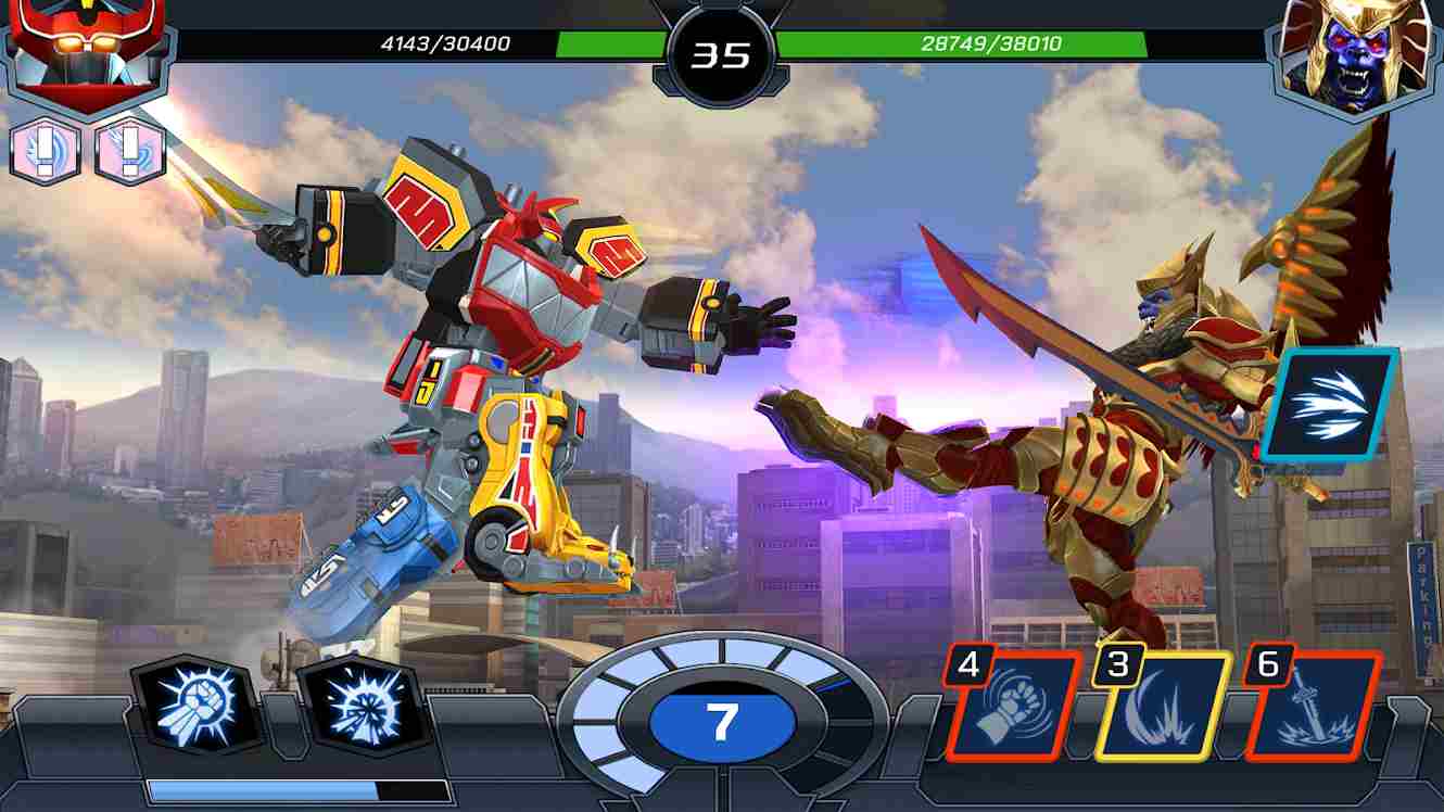 Power Rangers 3.4.2 APK MOD [Menu LMH, Huge Amount Of Money gems, all  heroes unlocked]