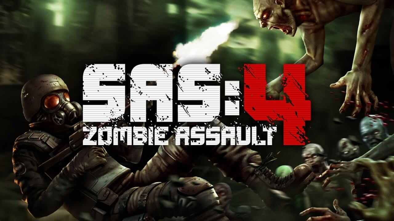 SAS: Zombie Assault 4 2.0.2 APK MOD [Lượng Tiền Rất Lớn, max level, bất tử, mở khóa vũ khí]