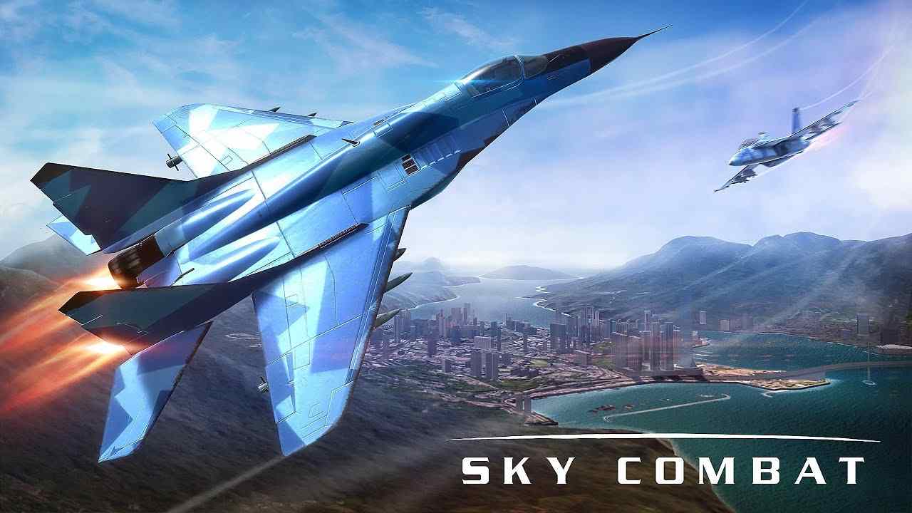 Sky Combat 8.0 APK MOD [Menu LMH, Huge Amount Of Money gold, all planes unlocked]