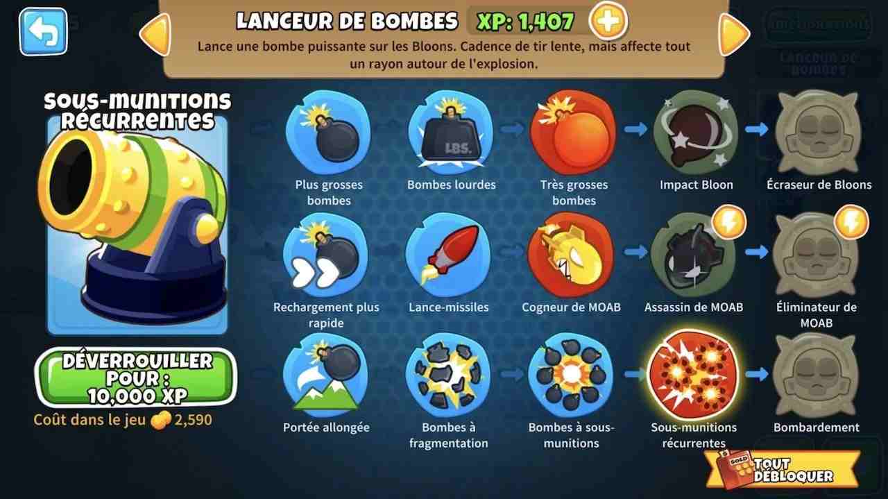 bloons td 6 xp cheat