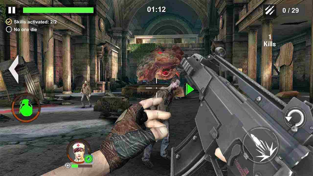 DEAD WARFARE: Zombie 2.23.4 APK MOD [Menu LMH, Huge Amount Of Money gold,  free shopping]