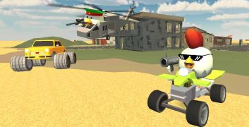 Chicken Gun MOD APK 4.6.0 [Menu LMH, Unlimited Money, health, coins, free shopping] image