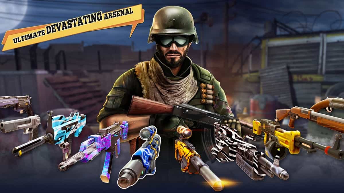 FPS Offline Gun Shooting Games 7.0.2 APK MOD [Huge Amount Of Money and gems]