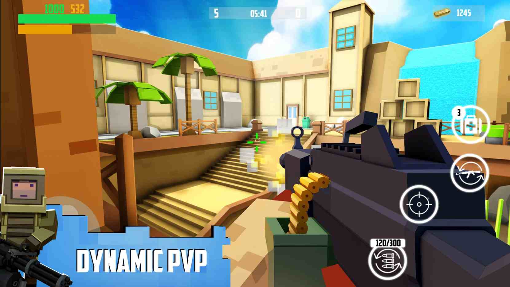Game Block Gun- FPS PvP War Mod