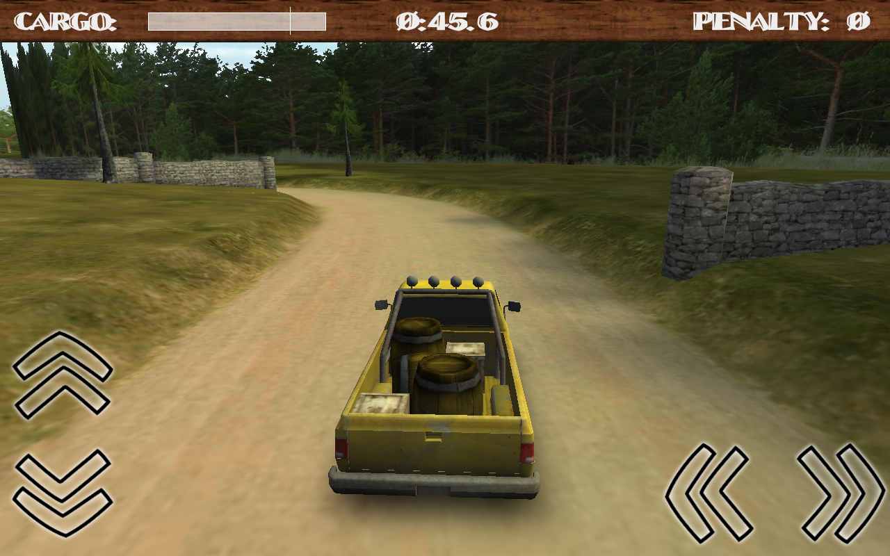 Game Dirt Road Trucker 3D 