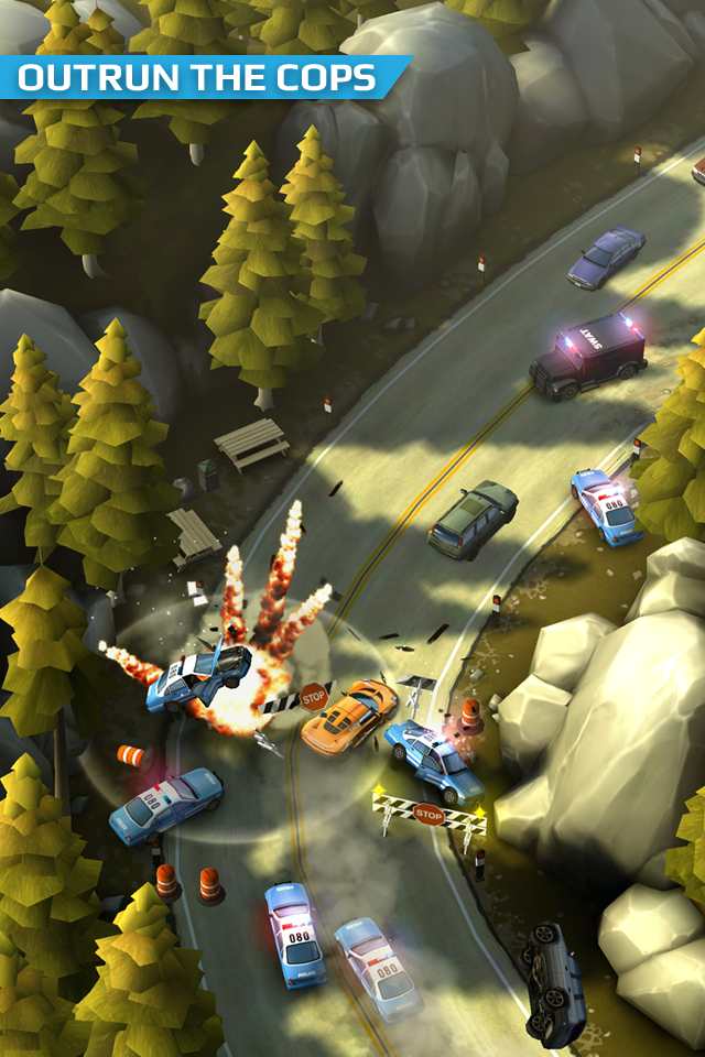 Game Smash Bandits Racing Mod
