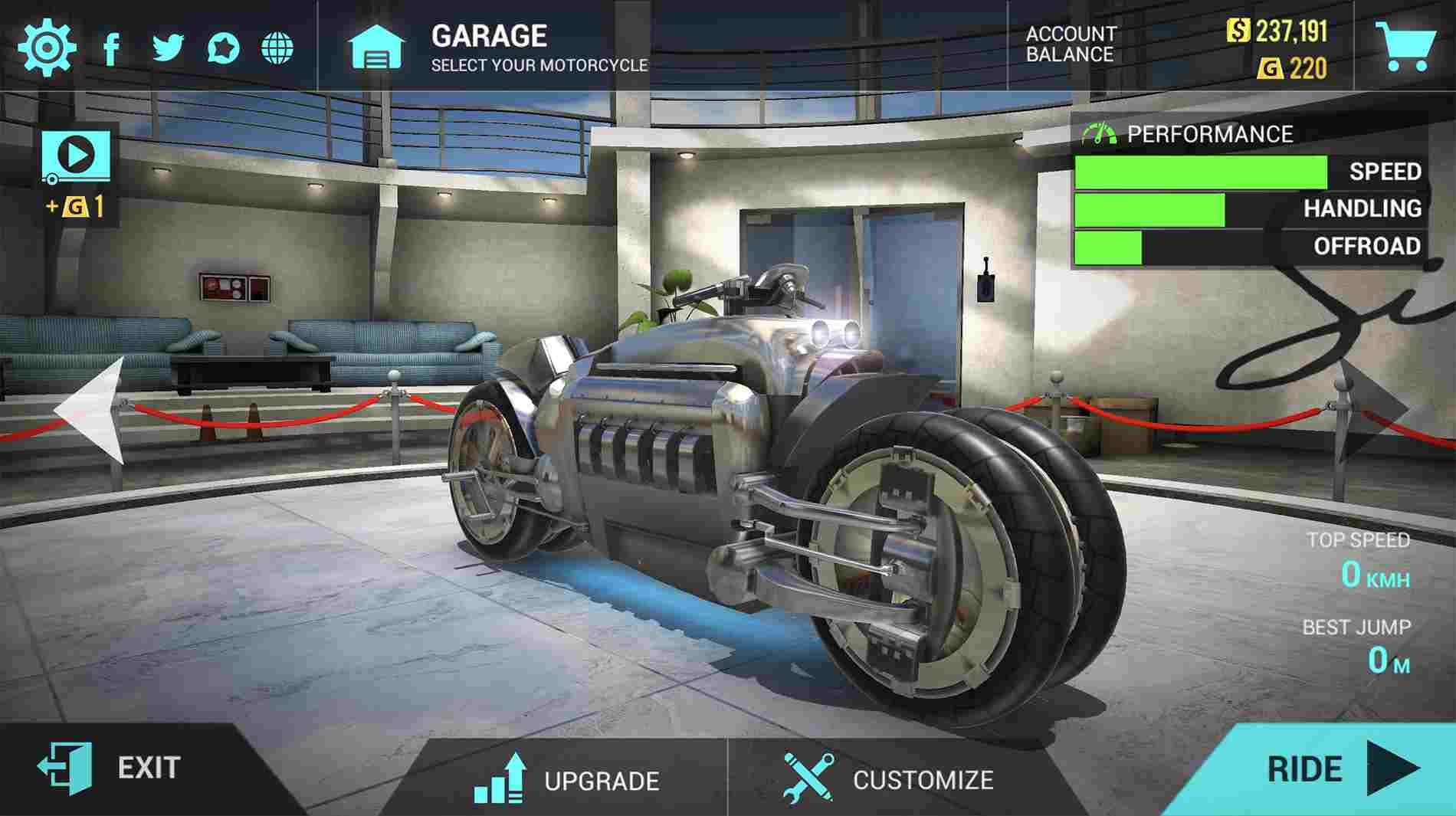 Game Ultimate Motorcycle Simulator Mod