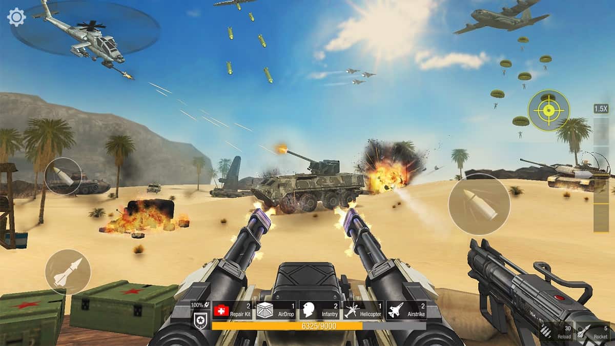 World War Defense Ver. 1.0.44 MOD APK, Unlimited Gold