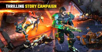 Shadowgun Legends MOD APK 1.5.4 [Menu LMH, Vô Hạn Đạn/Ammo, Dumb Bots, Wallhack, Droneview] image