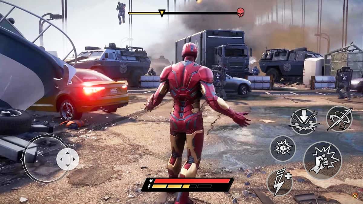 Tai Iron Hero- Superhero Fighting Mod