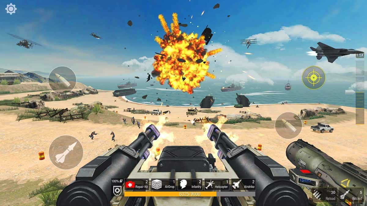 World War Defense Ver. 1.0.44 MOD APK, Unlimited Gold