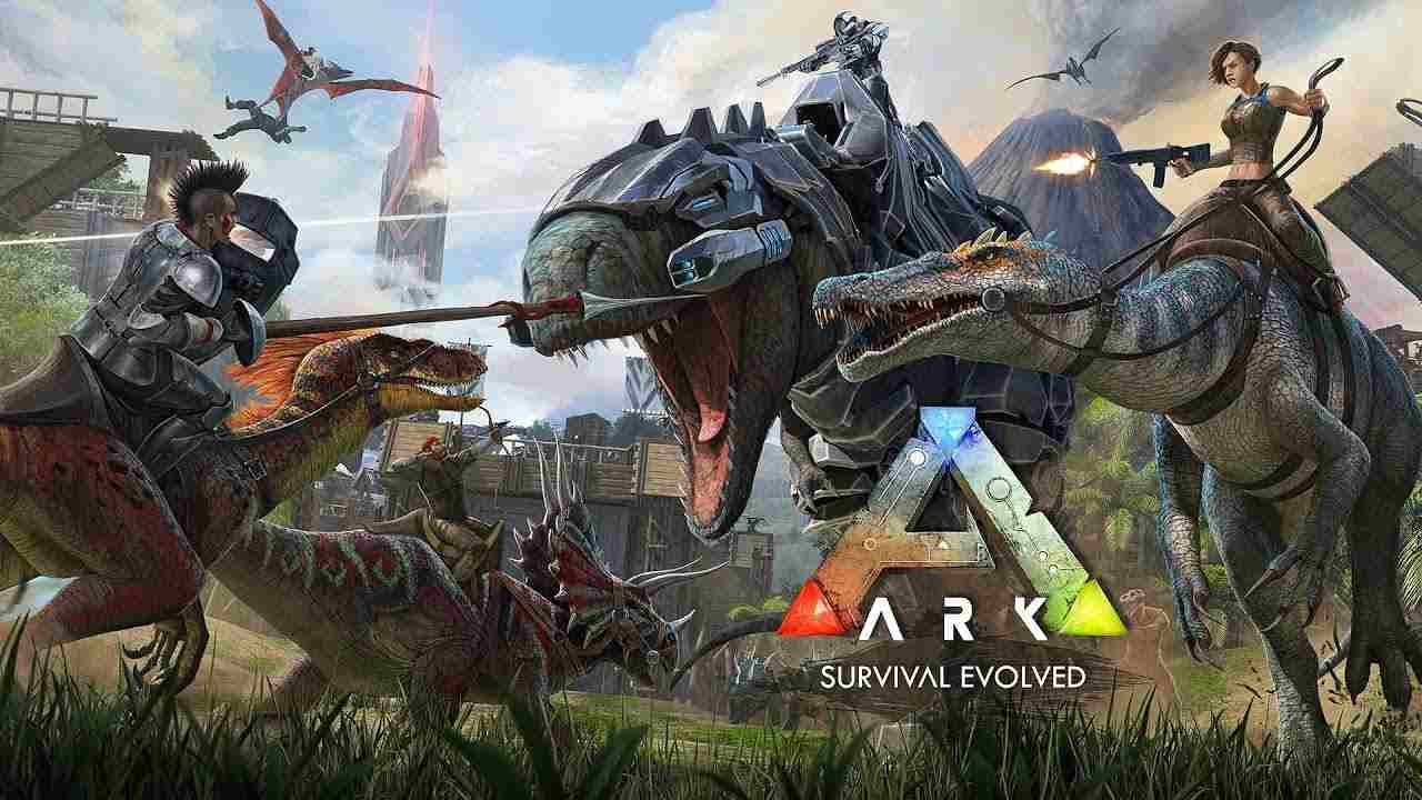 ARK: Survival Evolved 2.0.29 APK MOD [Menu LMH, Huge Amount Of Money amber, max level, god mode, free shopping]