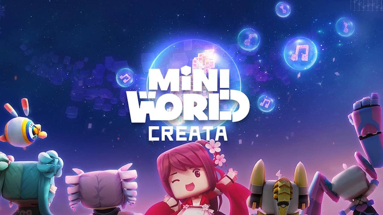 Hack Mini World: Creata Mod Apk 1.4.30 (Menu, Full Xu, Đậu, Skin)