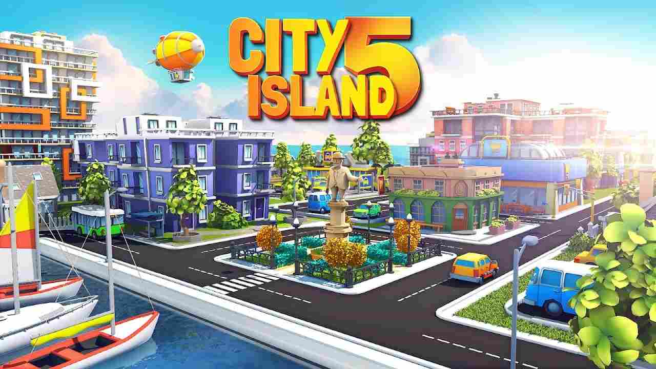 City Island 5 4.10.1 APK MOD [Menu LMH, Huge Amount Of Money gold, level max, vip]