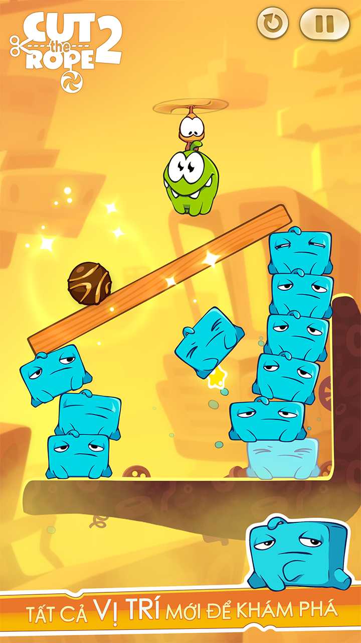 Game Cut the Rope 2 