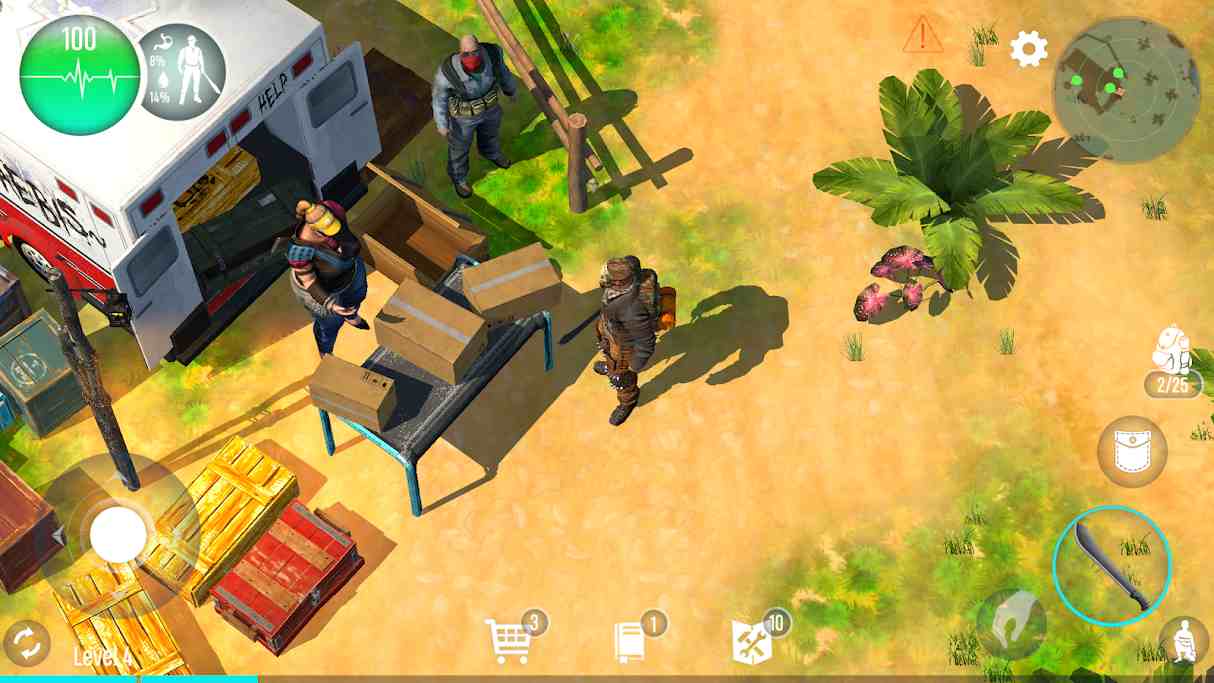 Survivalist: invasion PRO 0.0.626 APK MOD [Menu LMH, Max Level, Money, Free  Craft]