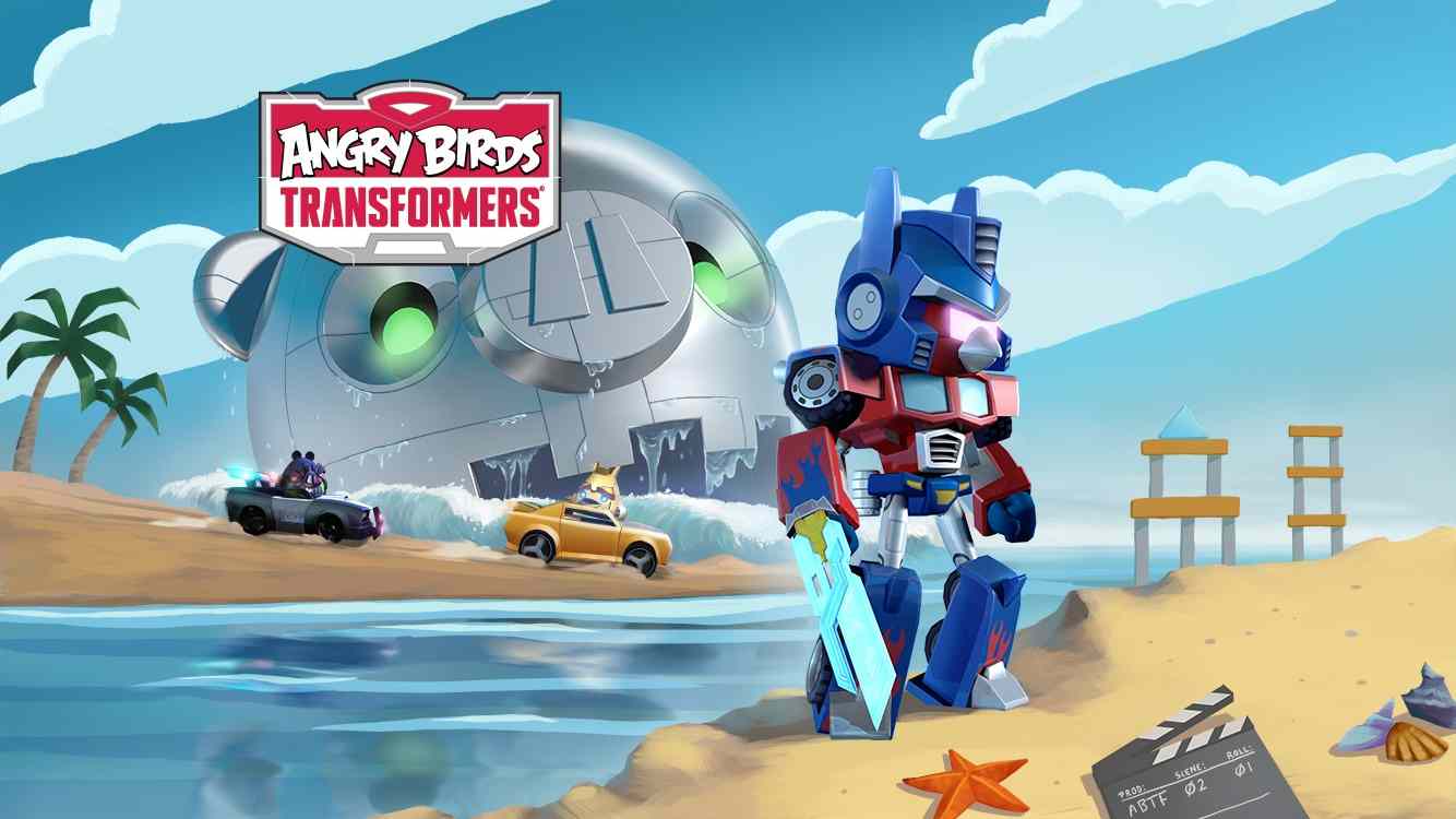 Angry Birds Transformers 2.27.1 APK MOD [Menu LMH, Huge Amount Of Money gems coins pigs, all characters unlocked]