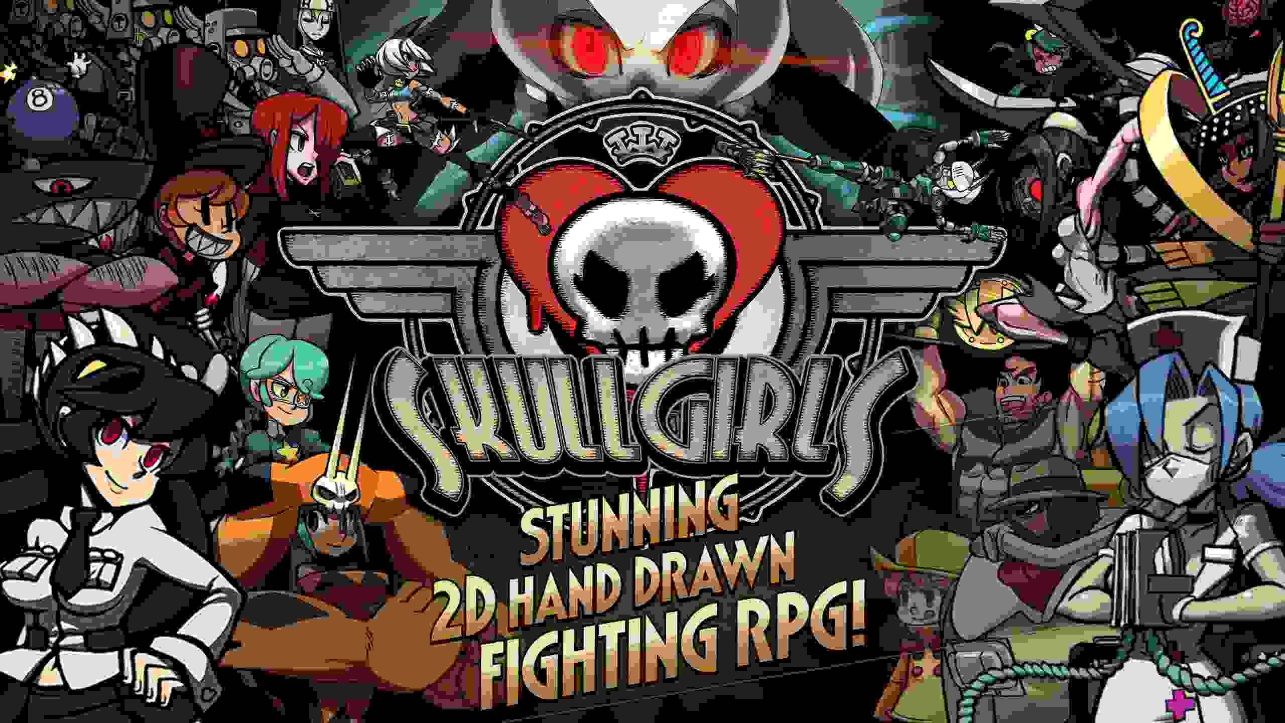 Skullgirls: Fighting RPG 6.2.1 APK MOD [Menu LMH, Lượng Tiền Rất Lớn, Đá Qúy, Sát thương, Phòng thủ, skills]