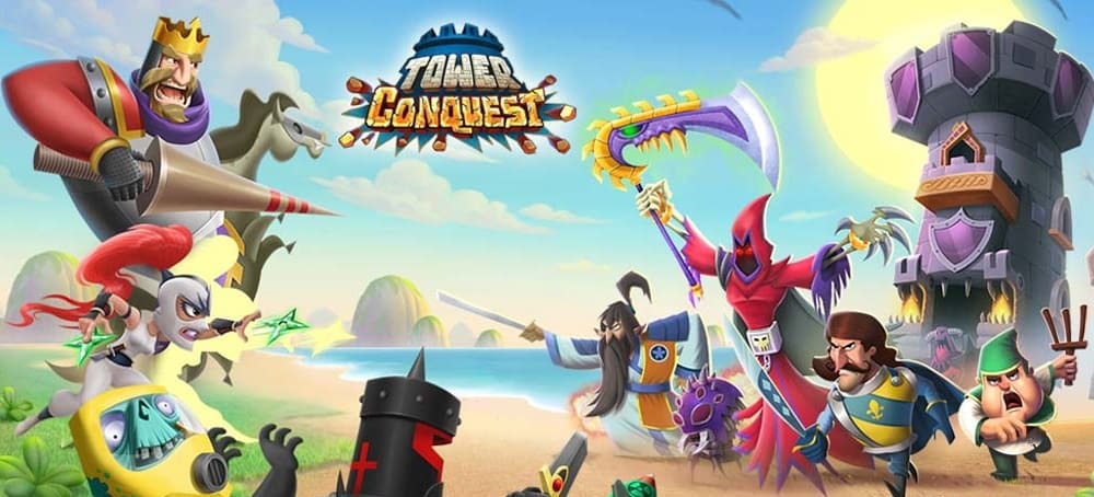 Tower Conquest 23.0.18g APK MOD [Menu LMH, Huge Amount Of Money coins gems, max level]