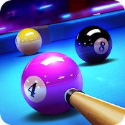 3D Pool Ball 2.2.3.8  Menu, Unlimited money gold, long line, unlock all cue