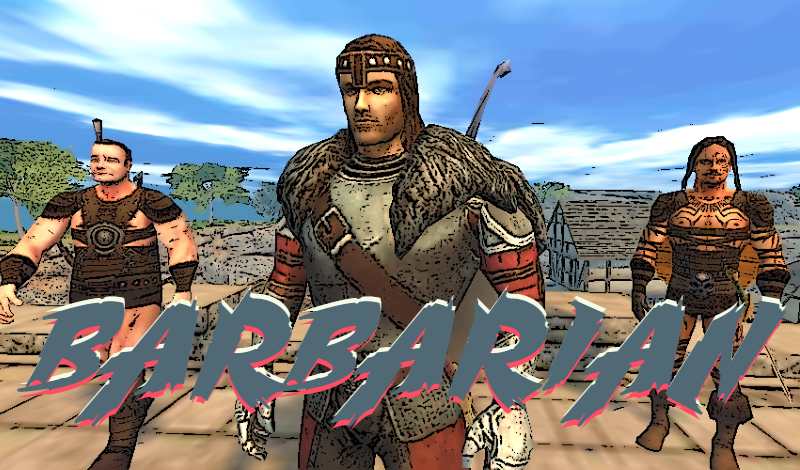 BARBARIAN 1.0.2 APK MOD [Menu LMH, Huge Amount Of Money gems, speed, wide attack]