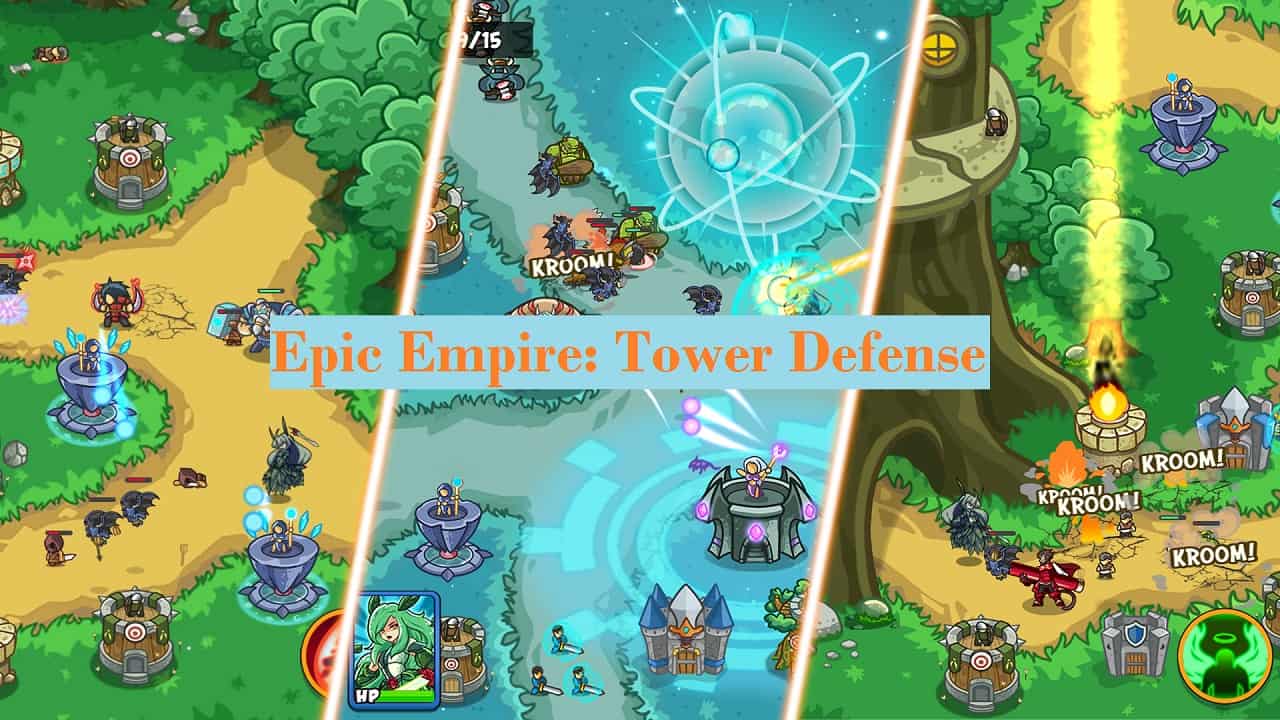 Epic Empire: Tower Defense 1.2.39 APK MOD [Menu LMH, Huge Amount Of Money gems, unlock all characters, god mode]