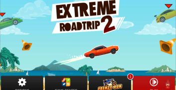 Extreme Road Trip 2 MOD APK 6.3.0 [Vô Hạn Tiền, Xu, Mở khóa Xe] image