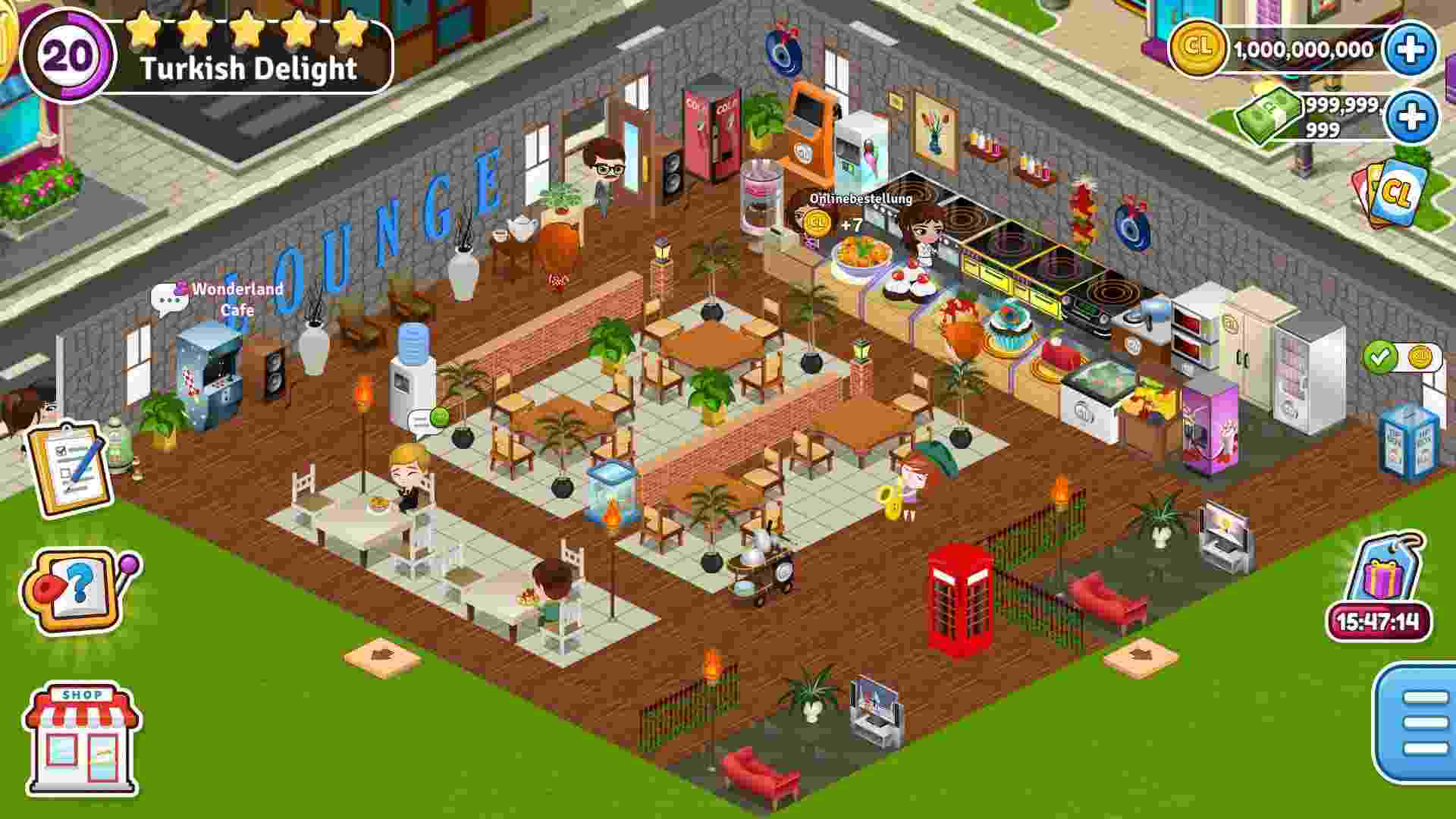Game Cafeland World Kitchen 