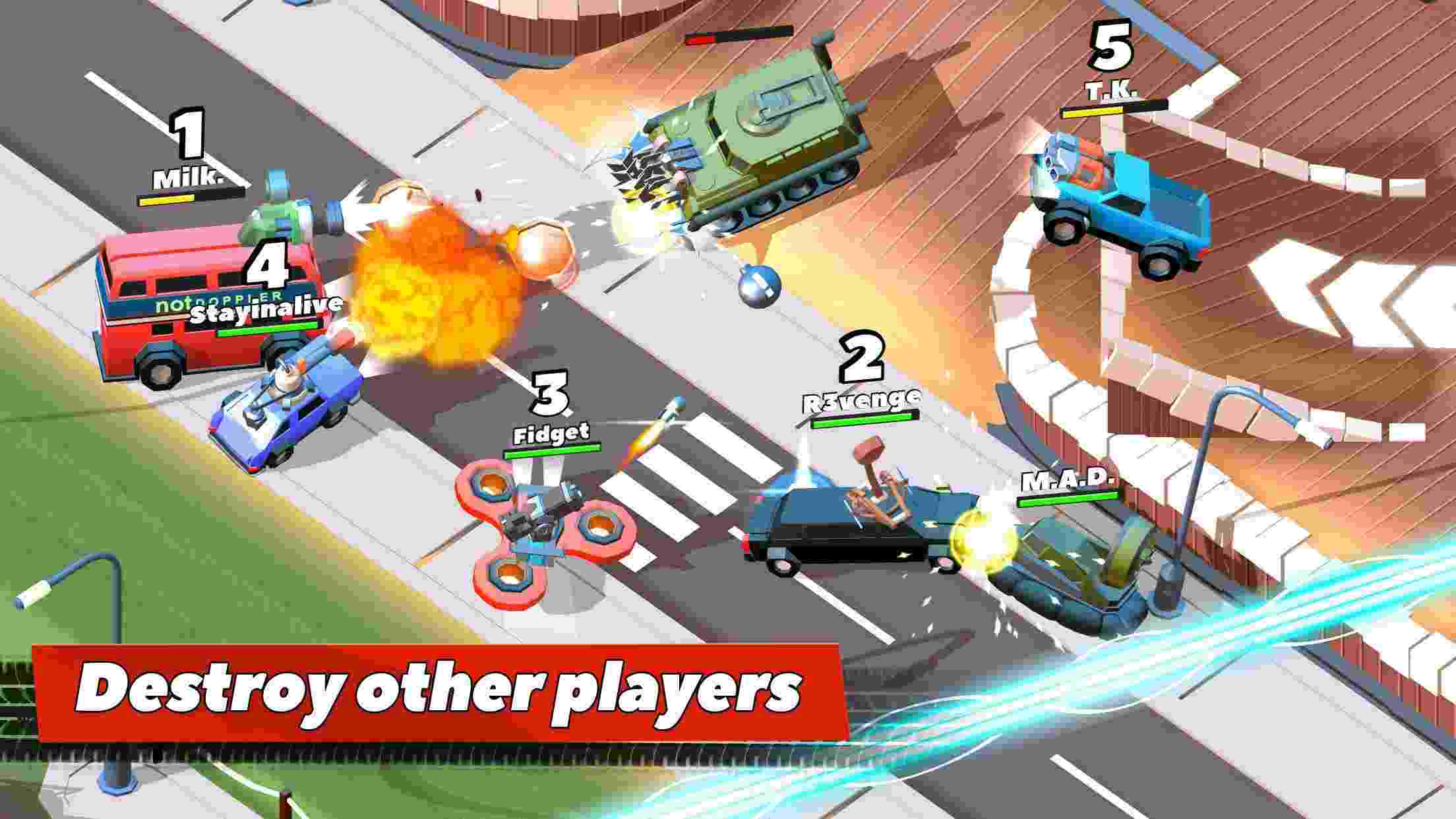 Crash of Cars 1.8.05 APK MOD [Menu LMH, Huge Amount Of coins gems, all cars  unlocked, god mode]