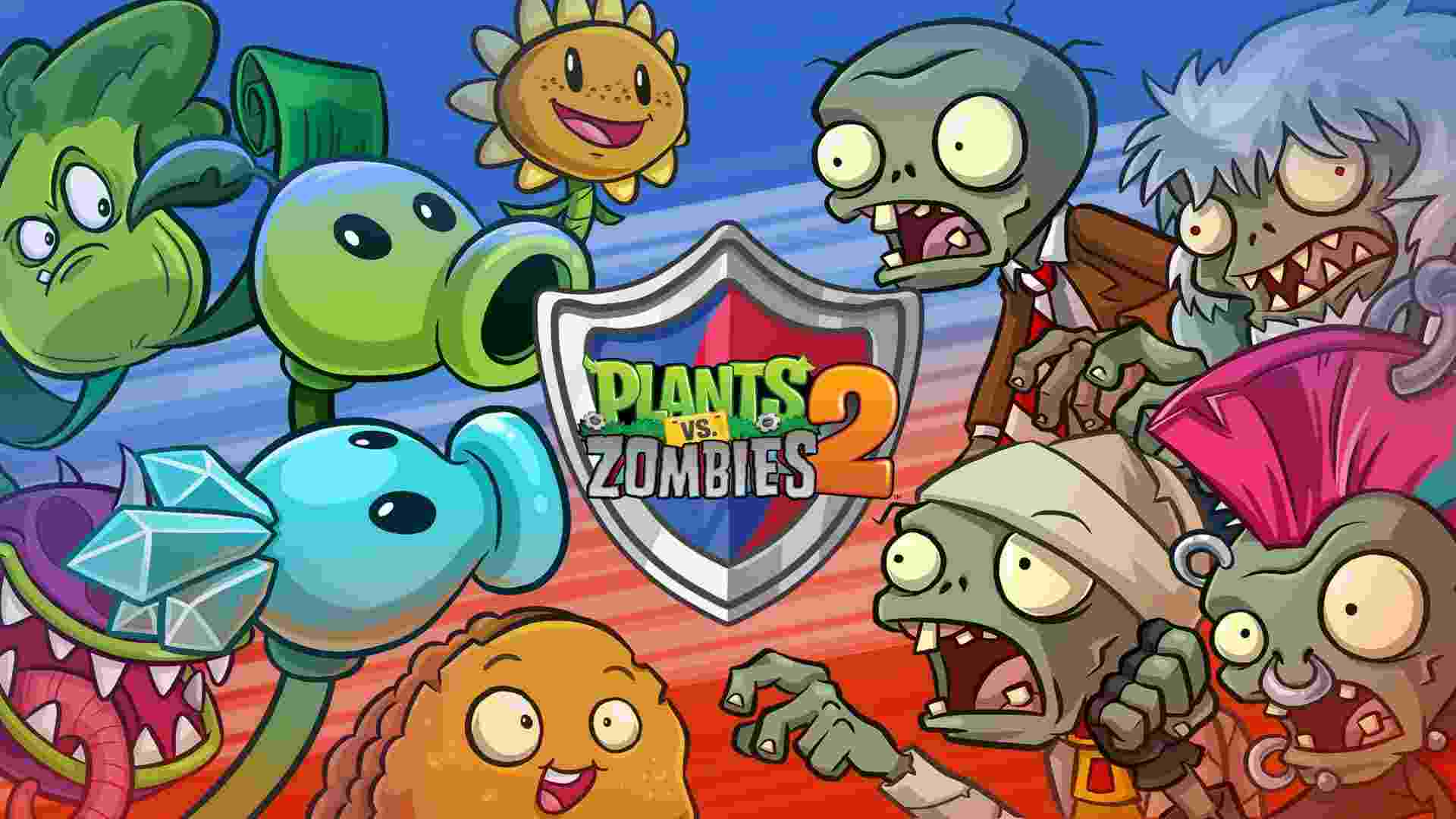 Plants vs Zombies 2 11.4.1 APK MOD [Menu LMH, Huge Amount Of gems coins, All plants unlocked, max level]