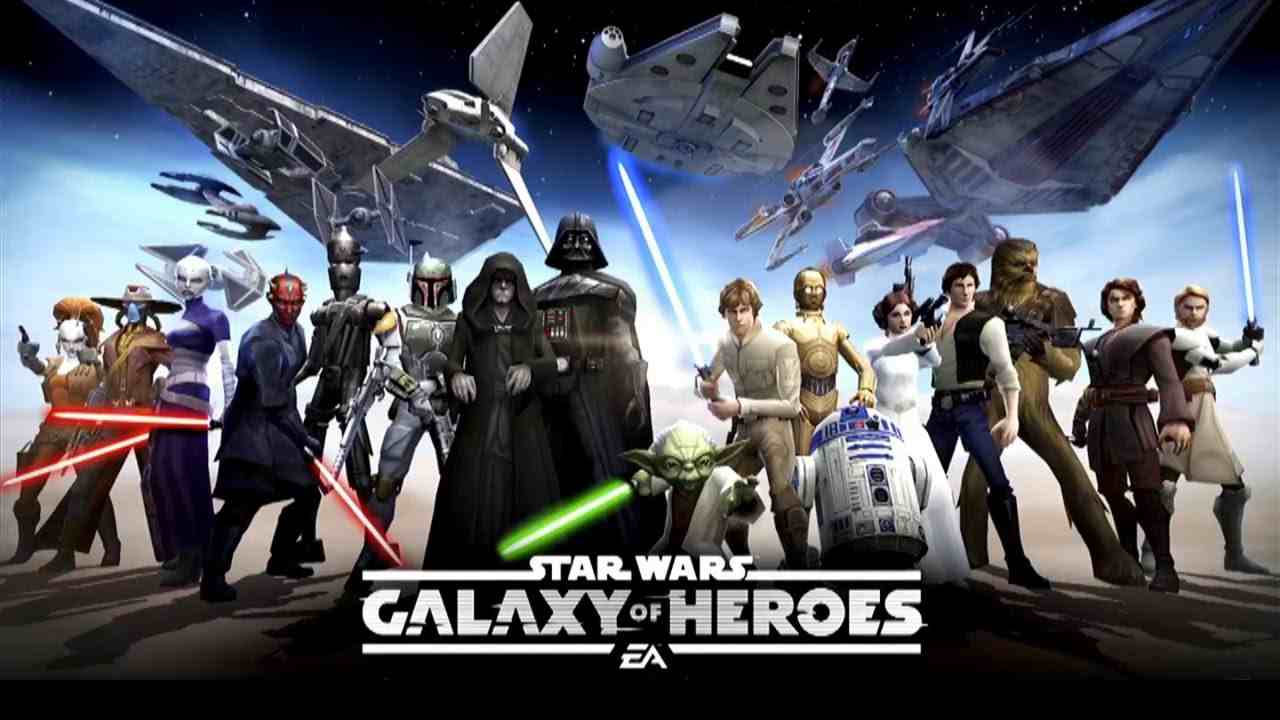 Star Wars: Galaxy of Heroes 0.33.1486183 APK MOD [Menu LMH, Huge Amount Of crystals, money, no human verification]