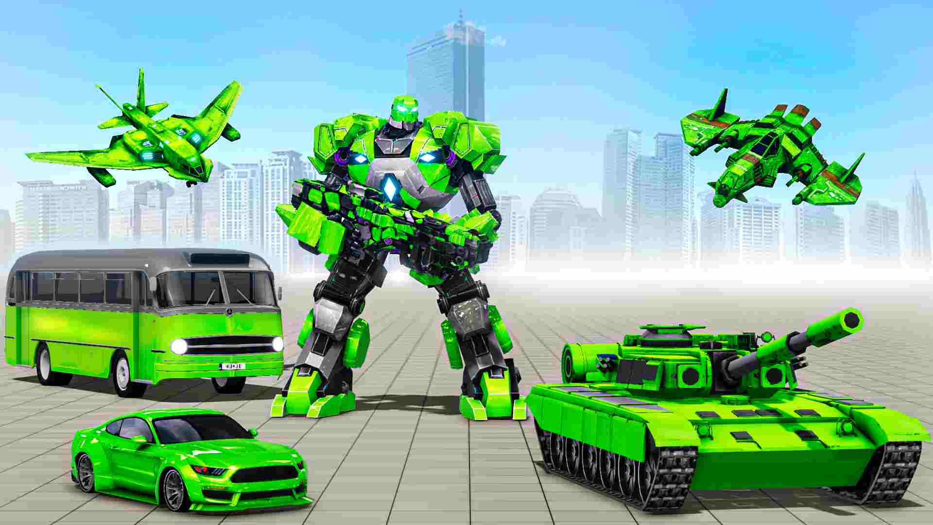 Tank Robot 4.2 APK MOD [Lượng Tiền Rất Lớn, Bất tử, Bot ngáo, Điểm kỹ năng, Max level]