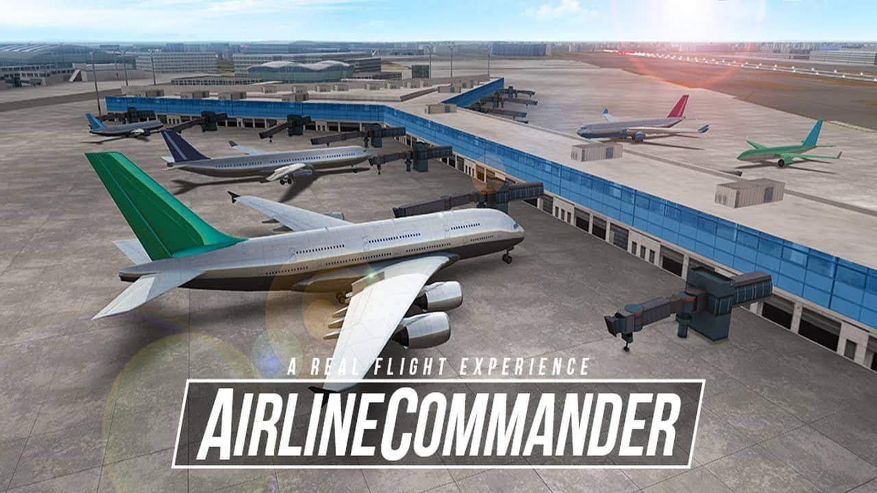 Airline Commander 2.2.2 APK MOD [Menu LMH, Full Tiền, Sở Hữu tất cả máy bay]