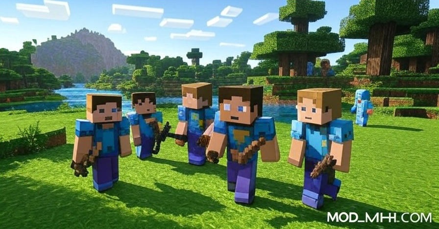 Minecraft MOD APK 1.21.130.22 [Menu LMH, Vietnamese, Unlock Skins, Full Money, Gold, Immortal]